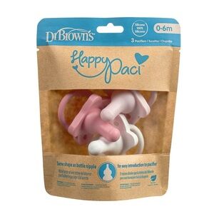 Dr. Brown's HappyPaci Pacifiers 3-Pack